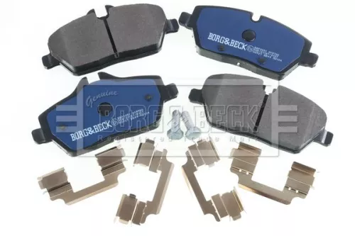 Borg and Beck Borg and Beck BBP2051 Front Brake Pad Set Fits Bmw Mini 1 2 I3 Clubman Clubvan 