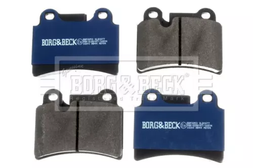 Borg and Beck Borg and Beck BBP2053 Rear Brake Pad Set Fits Vw Touareg 