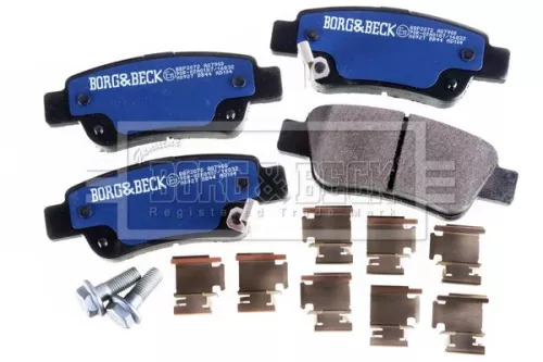 Borg and Beck Borg and Beck BBP2072 Rear Brake Pad Set Fits Honda Cr-v 
