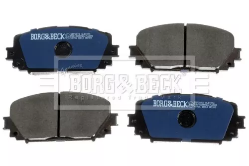Borg & Beck Borg & Beck BBP2073 Front Brake Pad Set Fits Toyota Yaris 