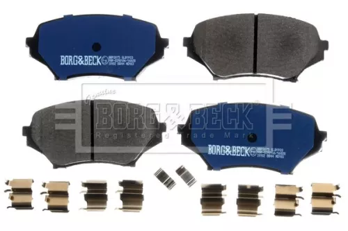 Borg and Beck Borg and Beck BBP2075 Front Brake Pad Set Fits Mazda Mx-5 