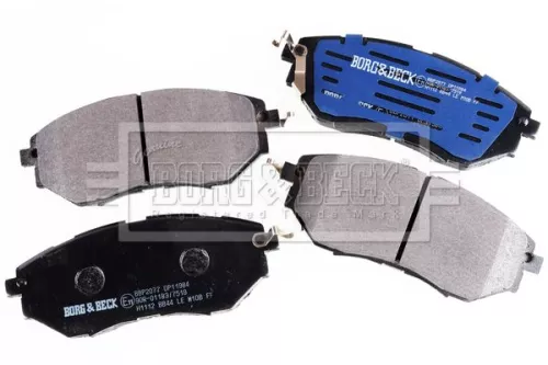 Borg & Beck Borg & Beck BBP2077 Front Brake Pad Set Fits Subaru Forester Legacy Levorg Outback Tribeca Wrx 