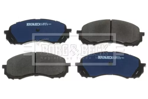 Borg and Beck Borg and Beck BBP2078 Front Brake Pad Set Fits Subaru Impreza 