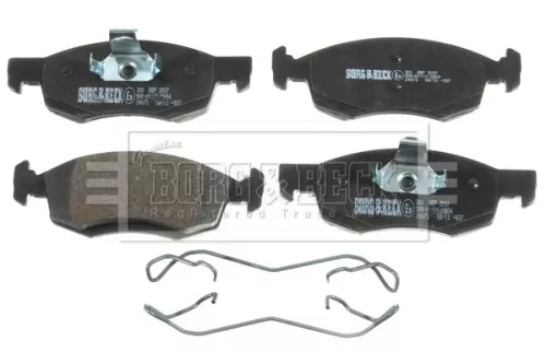 Borg & Beck Borg & Beck BBP2087 Front Brake Pad Set Fits Dacia Renault Logan Logan Mcv 