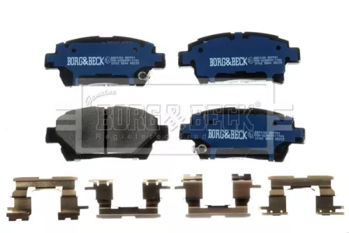 Borg & Beck Borg & Beck BBP2100 Front Brake Pad Set Fits Aston Martin Toyota Cygnet Iq 