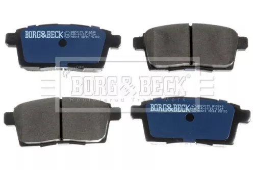 Borg and Beck Borg and Beck BBP2115 Rear Brake Pad Set Fits Mazda Cx-7 Cx-9 
