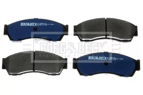 Borg and Beck Borg and Beck BBP2118 Front Or Rear Brake Pad Set Fits Rover Tata Cityrover Indica 