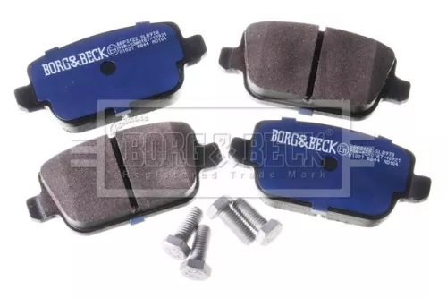 Borg and Beck Borg and Beck BBP2122 Rear Brake Pad Set Fits Ford Land Rover Proton Volvo Focus Freelander 2 Galaxy K 