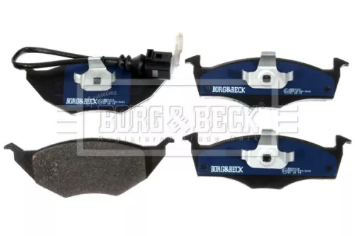 Borg and Beck Borg and Beck BBP2129 Front Brake Pad Set Fits Audi A2 