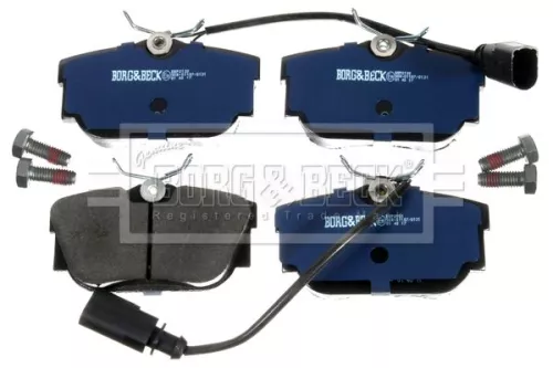 Borg & Beck Borg & Beck BBP2130 Rear Brake Pad Set Fits Ford Seat Vw Alhambra Galaxy Sharan 