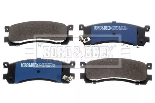 Borg and Beck Borg and Beck BBP2135 Rear Brake Pad Set Fits Ford Asia & Oceania Mazda 929 E Freda Mpv 