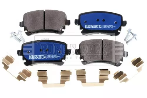 Borg and Beck Borg and Beck BBP2139 Rear Brake Pad Set Fits Audi Bentley Vw A4 A6 A6 Allroad A8 California Continent 