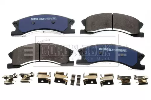 Borg and Beck Borg and Beck BBP2148 Front Brake Pad Set Fits Jeep Grand Cherokee 
