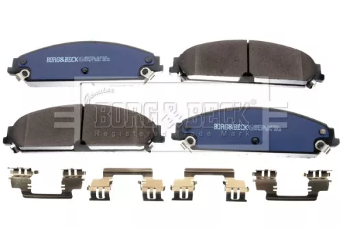 Borg & Beck Borg & Beck BBP2156 Front Brake Pad Set Fits Chrysler Lancia 300c Thema 