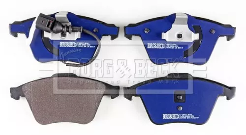 Borg and Beck Borg and Beck BBP2177 Front Brake Pad Set Fits Audi Seat Vw A3 Golf Leon Scirocco Tt 