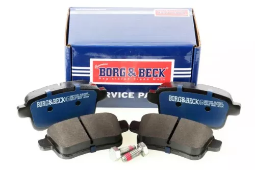 Borg & Beck Borg & Beck BBP2185 Rear Brake Pad Set Fits Mercedes Nissan Renault Citan Kangoo Kangoo / Grand Kang 