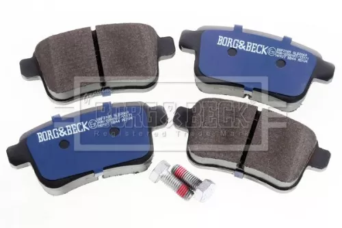 Borg & Beck Borg & Beck BBP2185 Rear Brake Pad Set Fits Mercedes Nissan Renault Citan Kangoo Kangoo / Grand Kang 