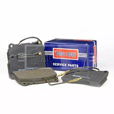 Borg and Beck Borg and Beck BBP2192 Front Brake Pad Set Fits Citroën Fiat C8 Ulysse 