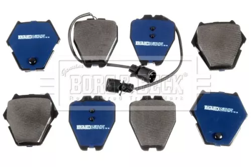Borg and Beck Borg and Beck BBP2199 Front Brake Pad Set Fits Audi Vw A6 Allroad Passat Phaeton 