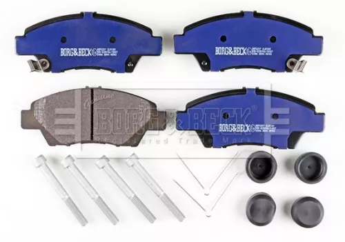 Borg and Beck Borg and Beck BBP2207 Front Brake Pad Set Fits Honda Cr-z Insight Jazz 