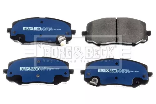 Borg and Beck Borg and Beck BBP2213 Front Brake Pad Set Fits Hyundai I10 I20 