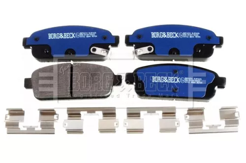 Borg and Beck Borg and Beck BBP2214 Rear Brake Pad Set Fits Chevrolet Opel Vauxhall Ampera Astra Astra J Aveo Cascad 