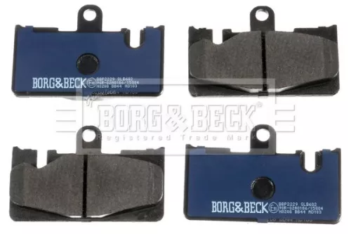 Borg and Beck Borg and Beck BBP2229 Rear Brake Pad Set Fits Lexus Toyota Celsior Ls 