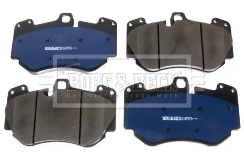 Borg and Beck Borg and Beck BBP2232 Front Brake Pad Set Fits Audi A4 A5 A8 R8 
