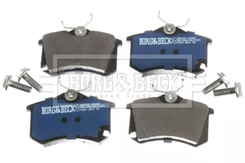 Borg and Beck Borg and Beck BBP2251 Rear Brake Pad Set Fits Audi Seat Skoda Vw A3 Altea Altea Xl Caddy Golf Octavia  