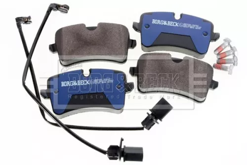 Borg and Beck Borg and Beck BBP2291 Rear Brake Pad Set Fits Audi Porsche A4 A5 A6 A6 Allroad A7 Macan 