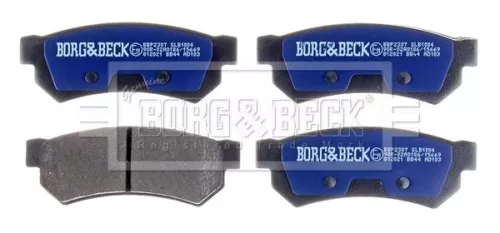 Borg and Beck Borg and Beck BBP2307 Rear Brake Pad Set Fits Chevrolet Lacetti Nubira 