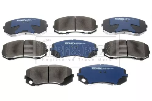 Borg & Beck Borg & Beck BBP2314 Front Or Rear Brake Pad Set Fits Mitsubishi Canter (Fe5 Fe6) 