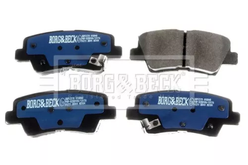 Borg and Beck Borg and Beck BBP2370 Rear Brake Pad Set Fits Hyundai Kia Accent Carens Cee'd Cerato Elantra I10 I20 I 