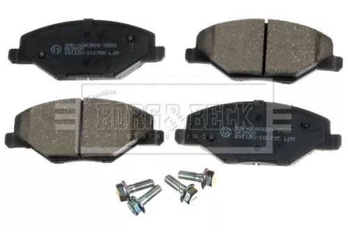 Borg and Beck Borg and Beck BBP2380 Front Brake Pad Set Fits Skoda Fabia 