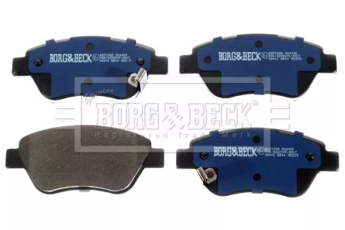 Borg and Beck Borg and Beck BBP2388 Front Brake Pad Set Fits Opel Proton Vauxhall Adam Gen 2 Persona Satria Neo 