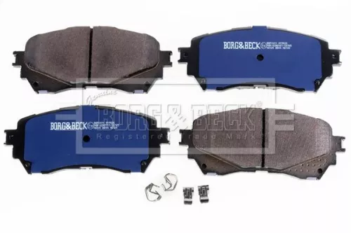 Borg and Beck Borg and Beck BBP2411 Front Brake Pad Set Fits Mazda 6 
