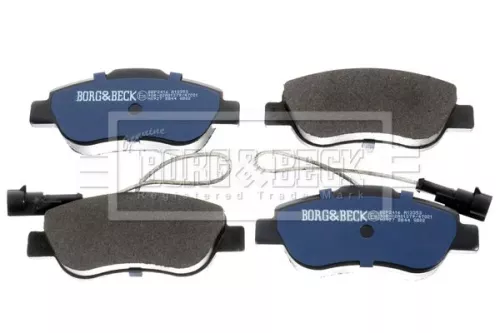 Borg and Beck Borg and Beck BBP2416 Front Brake Pad Set Fits Fiat Ford 500 500 C Ka 