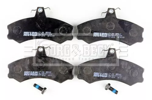 Borg and Beck Borg and Beck BBP2422 Front Brake Pad Set Fits Iveco Santana Massif Ps10/anibal 