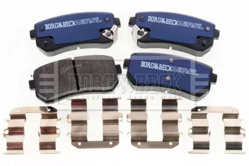 Borg and Beck Borg and Beck BBP2424 Rear Brake Pad Set Fits Hyundai Kia Cee'd I20 I30 Ix35 Sportage 
