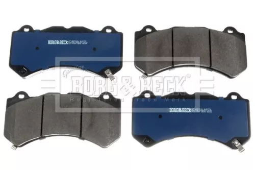 Borg and Beck Borg and Beck BBP2436 Front Brake Pad Set Fits Cadillac Chevrolet Jeep Nissan Camaro Corvette Cts Gran 