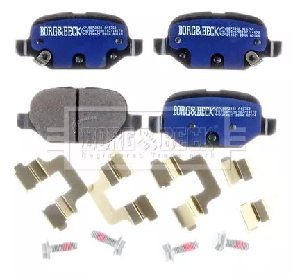Rear Brake Pad Set Fits Fiat 500 C Panda Panda Van