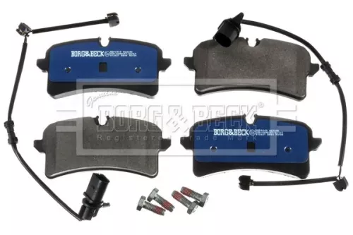 Borg and Beck Borg and Beck BBP2449 Rear Brake Pad Set Fits Audi Bentley A6 A8 Mulsanne 