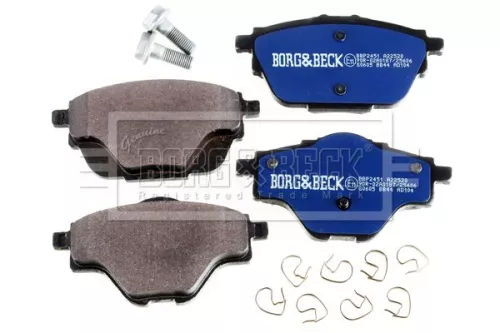 Borg & Beck Borg & Beck BBP2451 Rear Brake Pad Set Fits Citroën Ds Opel Peugeot Vauxhall 3008 308 308 Sw 408 500 