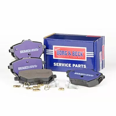 Borg and Beck Borg and Beck BBP2452 Rear Brake Pad Set Fits Alfa Romeo Citroën Ds Fiat Jeep Opel Peugeot Toyota Vaux 