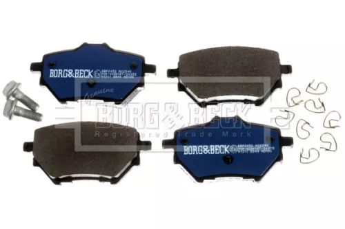 Borg and Beck Borg and Beck BBP2452 Rear Brake Pad Set Fits Alfa Romeo Citroën Ds Fiat Jeep Opel Peugeot Toyota Vaux 
