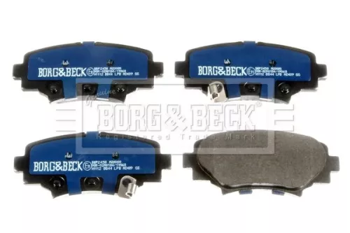 Borg and Beck Borg and Beck BBP2458 Rear Brake Pad Set Fits Mazda 3 