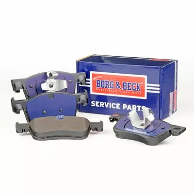 Borg and Beck Borg and Beck BBP2463 Front Brake Pad Set Fits Citroën Fiat Opel Peugeot Toyota Vauxhall Berlingo Berl 