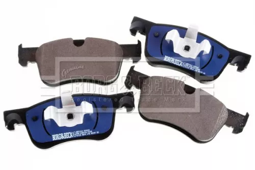 Borg and Beck Borg and Beck BBP2463 Front Brake Pad Set Fits Citroën Fiat Opel Peugeot Toyota Vauxhall Berlingo Berl 