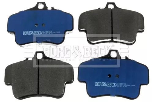 Borg and Beck Borg and Beck BBP2472 Rear Brake Pad Set Fits Porsche 718 Boxster 718 Cayman 911 Boxster Cayman 