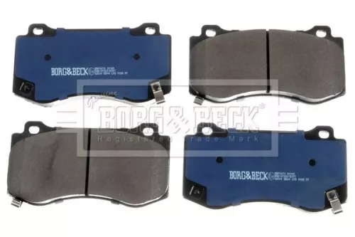 Borg and Beck Borg and Beck BBP2474 Front Brake Pad Set Fits Chrysler Dodge Jeep 300c Challenger Grand Cherokee 